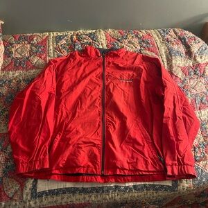 Polo Sport Ralph Lauren Red Windbreaker Jacket size XXL